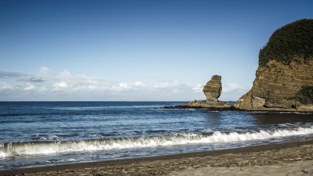 Plage de la Roche percée - Bourail