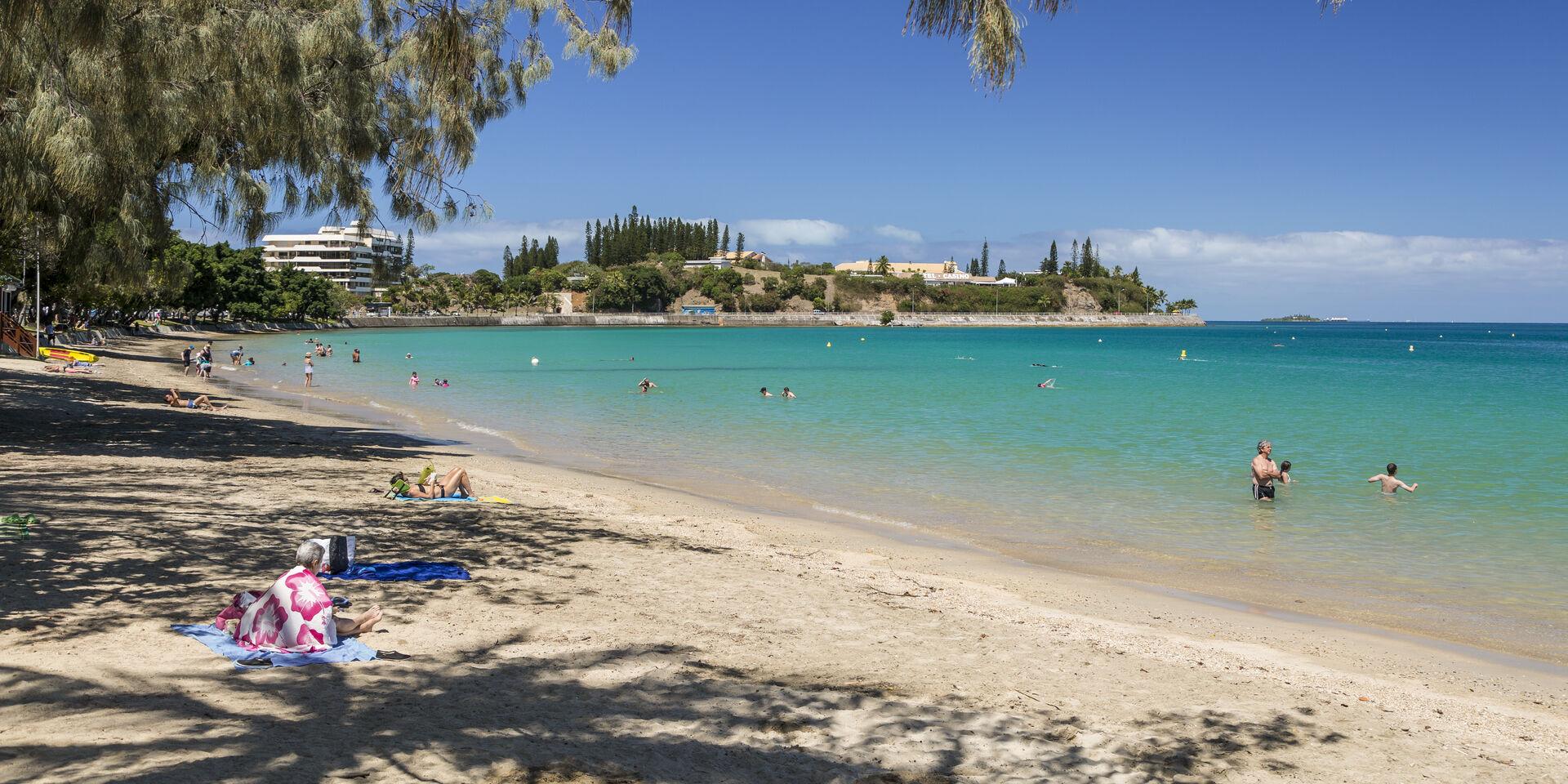 Baie des Citrons beach in Nouméa, capital of New Caledonia.