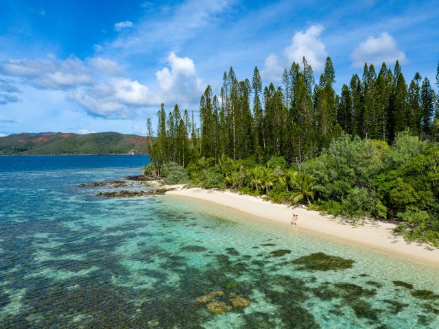 L'îlot Casy situé dans la baie de Prony en Nouvelle-Calédonie.