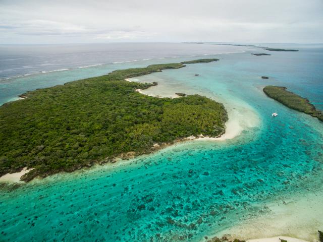 Les Pléiades du Nord à Ouvéa, Îles Loyauté de Nouvelle-Calédonie.