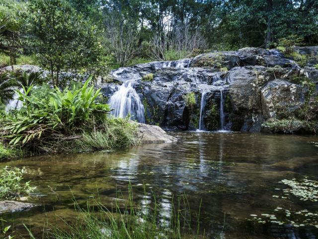 La petite cascade de Farino en Nouvelle-Calédonie.