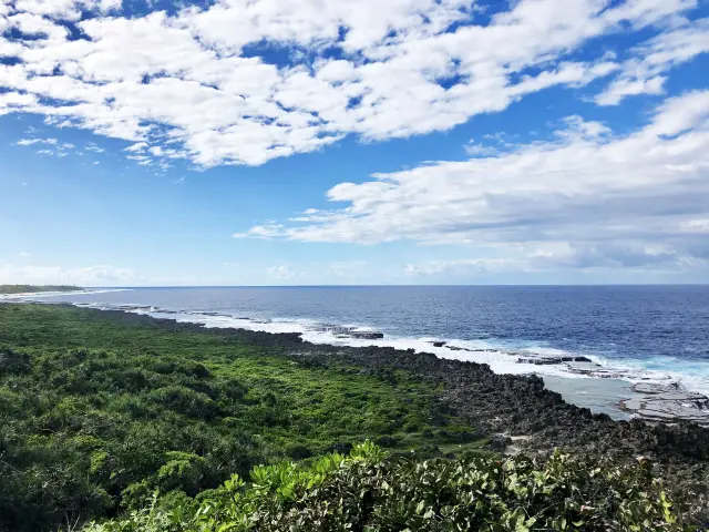 Hiking on the Terrasses de Shabadran in Maré, New Caledonia's Loyalty Islands.