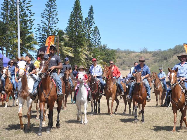 Parade at the Koumac Fair