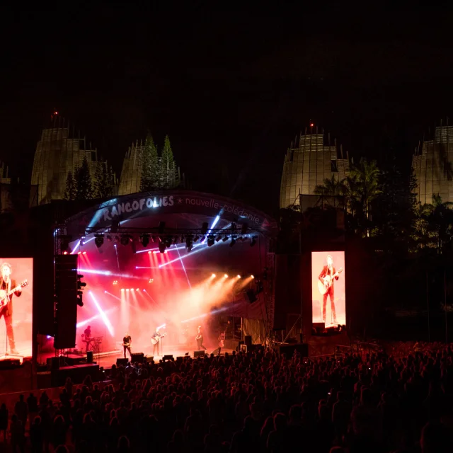 Festival des Francofolies au Centre Culturel Tjibaou, Nouvelle-Calédonie