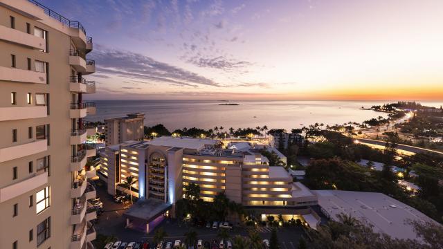 View of Anse Vate bay from Le Ramada hotel, Nouméa