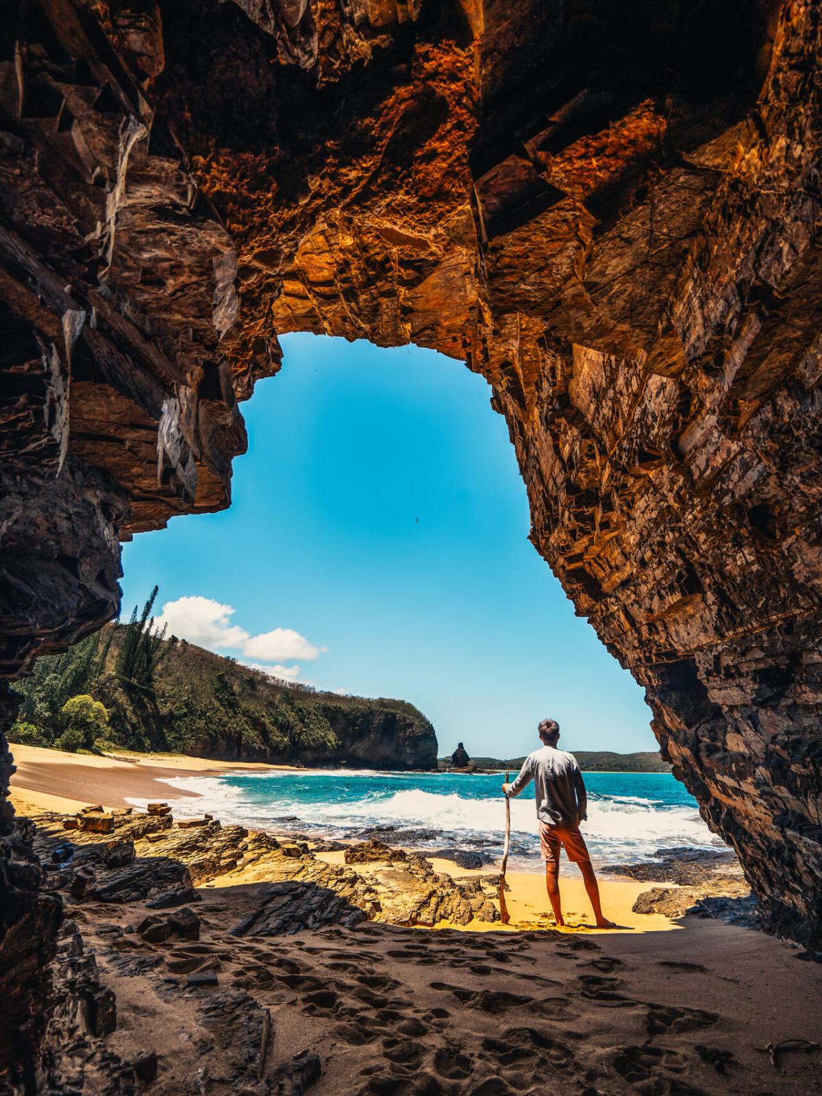 Roche Percée et la Baie des Tortues à Bourail NouvelleCalédonie