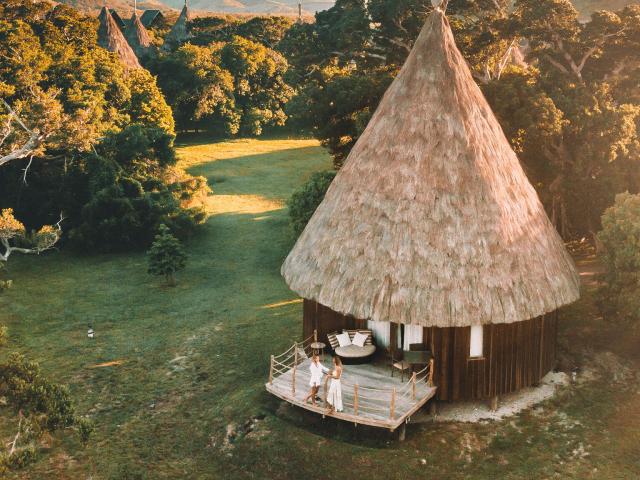 Bungalow de l'Hôtel Sheraton Deva à Bourail