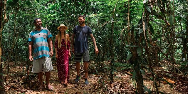 Tribu de Tchamba chez Hélène à Poindimié