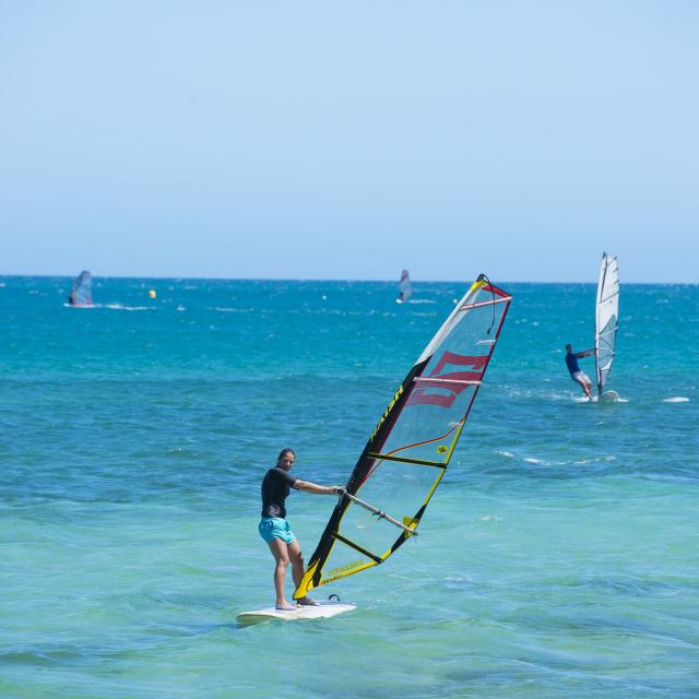Windsurf sur le lagon de Nouvelle-Calédonie