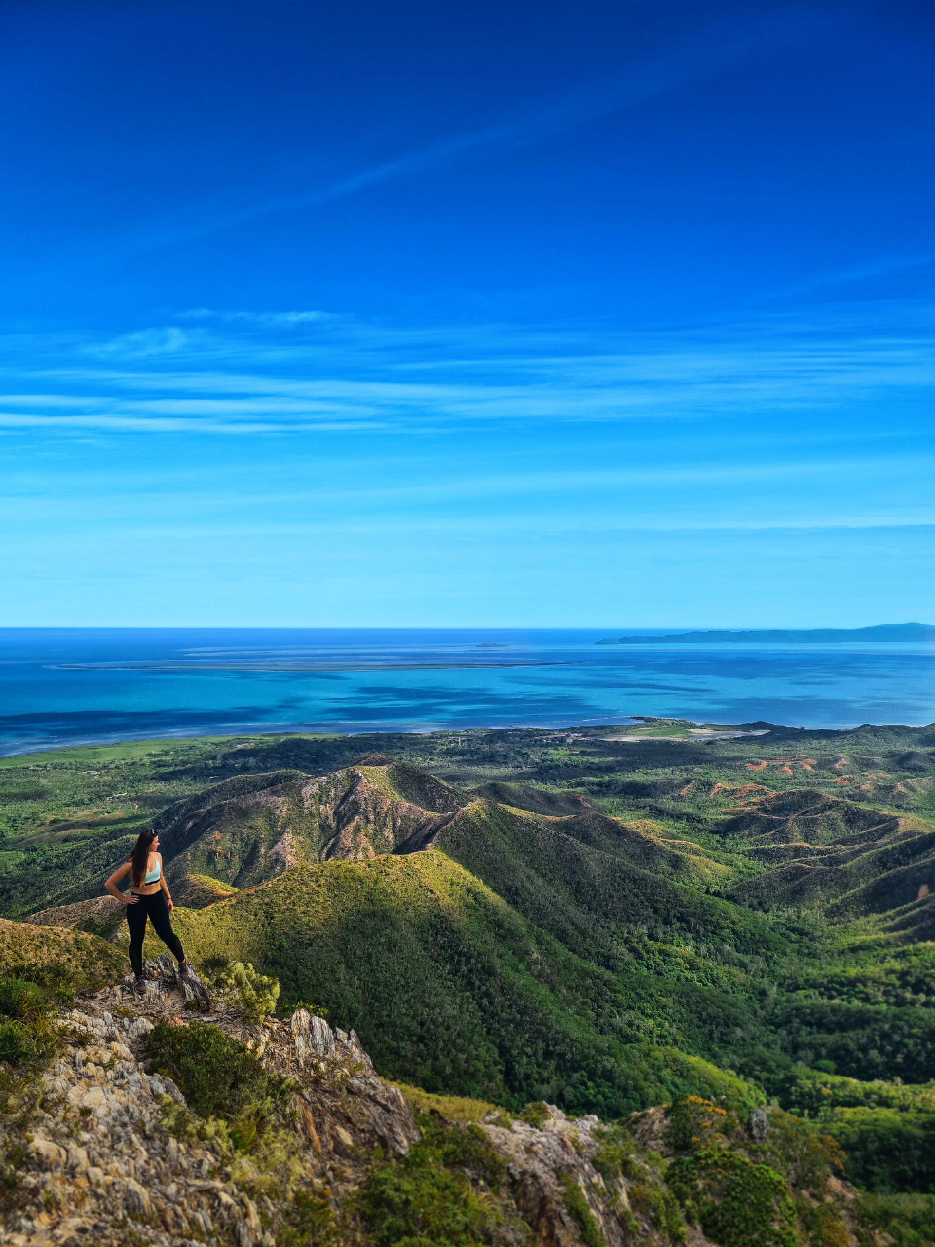 Mountain hiking in Poum