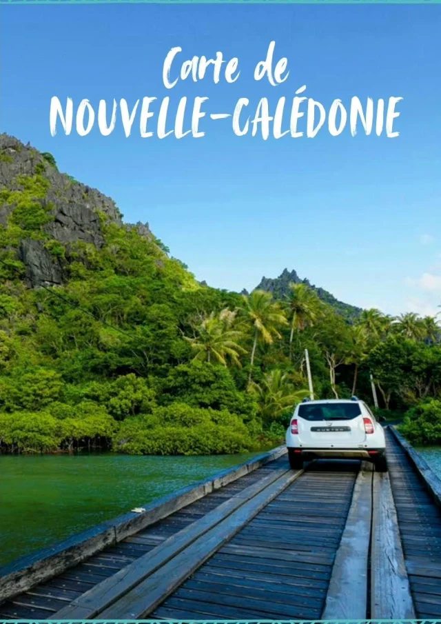 Carte et top 50 expériences en Nouvelle-Calédonie