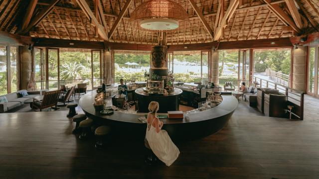 Creek Bar of the Sheraton Hotel in Bourail