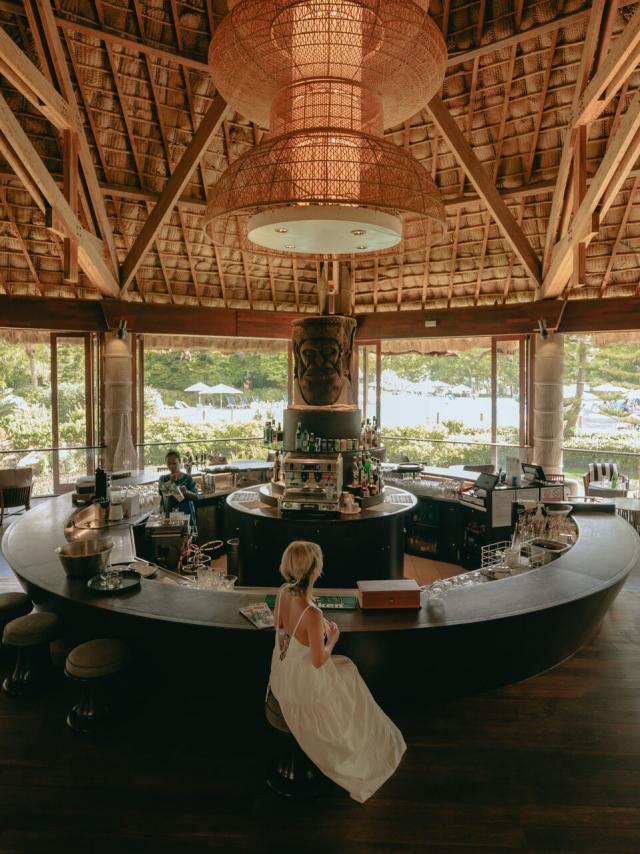 Creek Bar of the Sheraton Hotel in Bourail