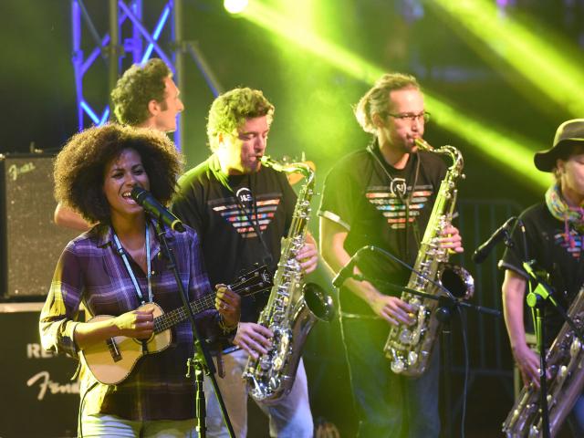 Music concert in Nouméa, New Caledonia