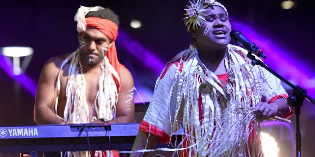 Traditional music concert in Noumea