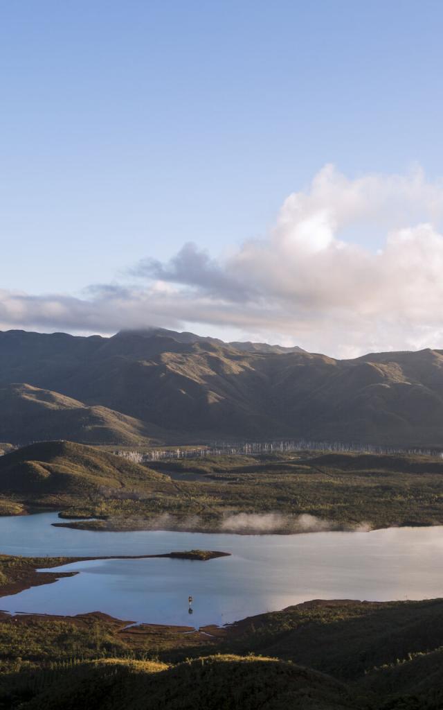 Lake Yaté in the Deep South