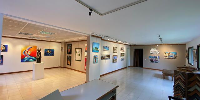 Art gallery in Noumea, New Caledonia