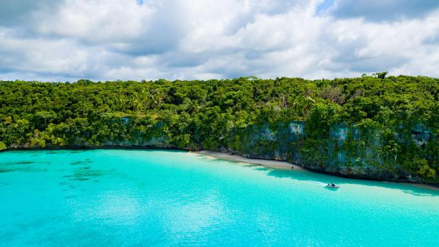 Plage de Kiki à Lifou