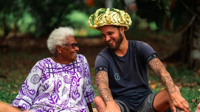 Accueil en tribu à Tchamba, Poindimié