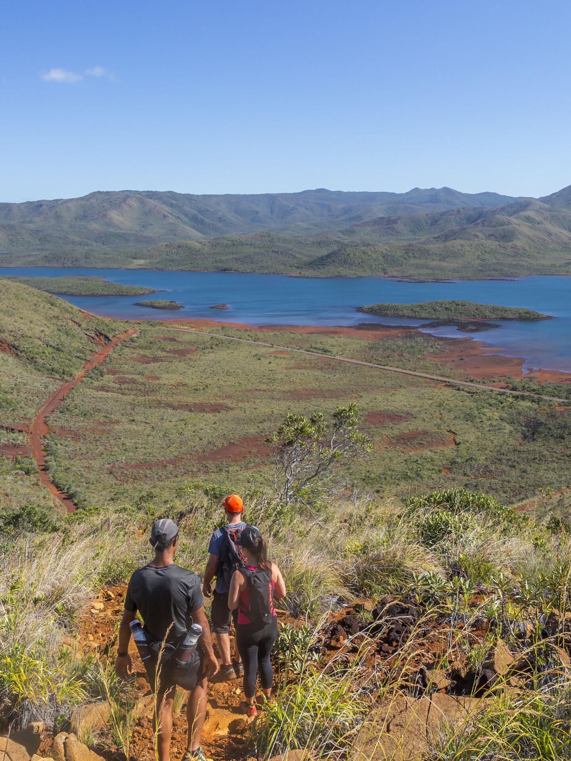 Walking the GR® NC1 in the red lands of the South