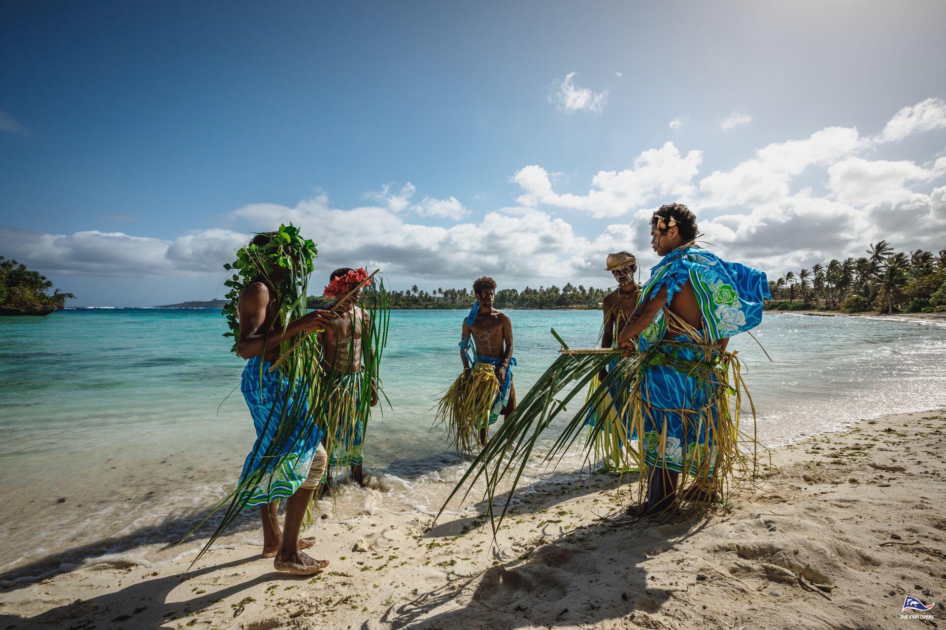 Spectacle danse traditionnelle Kanak en Nouvelle-Calédonie
