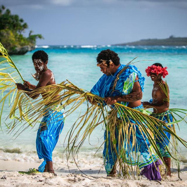 Spectacle danse traditionnelle Kanak en Nouvelle-Calédonie