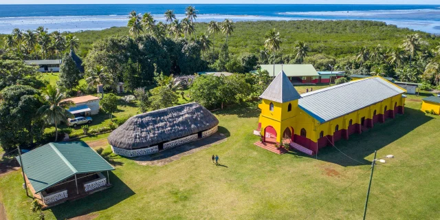 Église à Yaté dans le Grand Sud