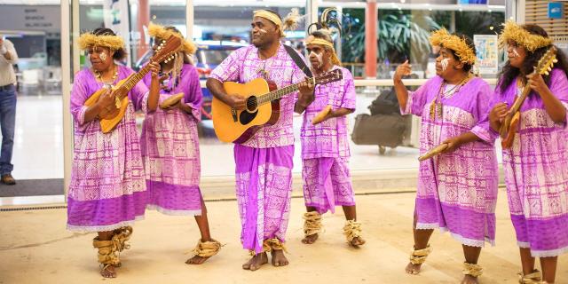 Accueil à l'aéroport international de Nouméa - La Tontouta