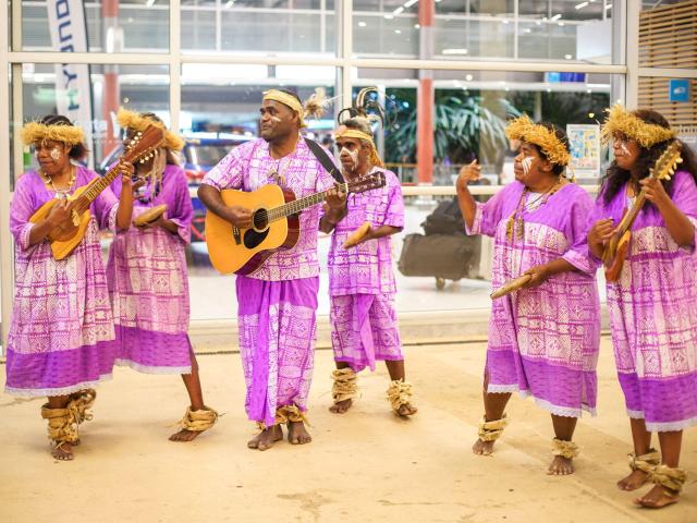 Accueil à l'aéroport international de Nouméa - La Tontouta