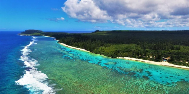 Paysage île de Maré en Nouvelle-Calédonie