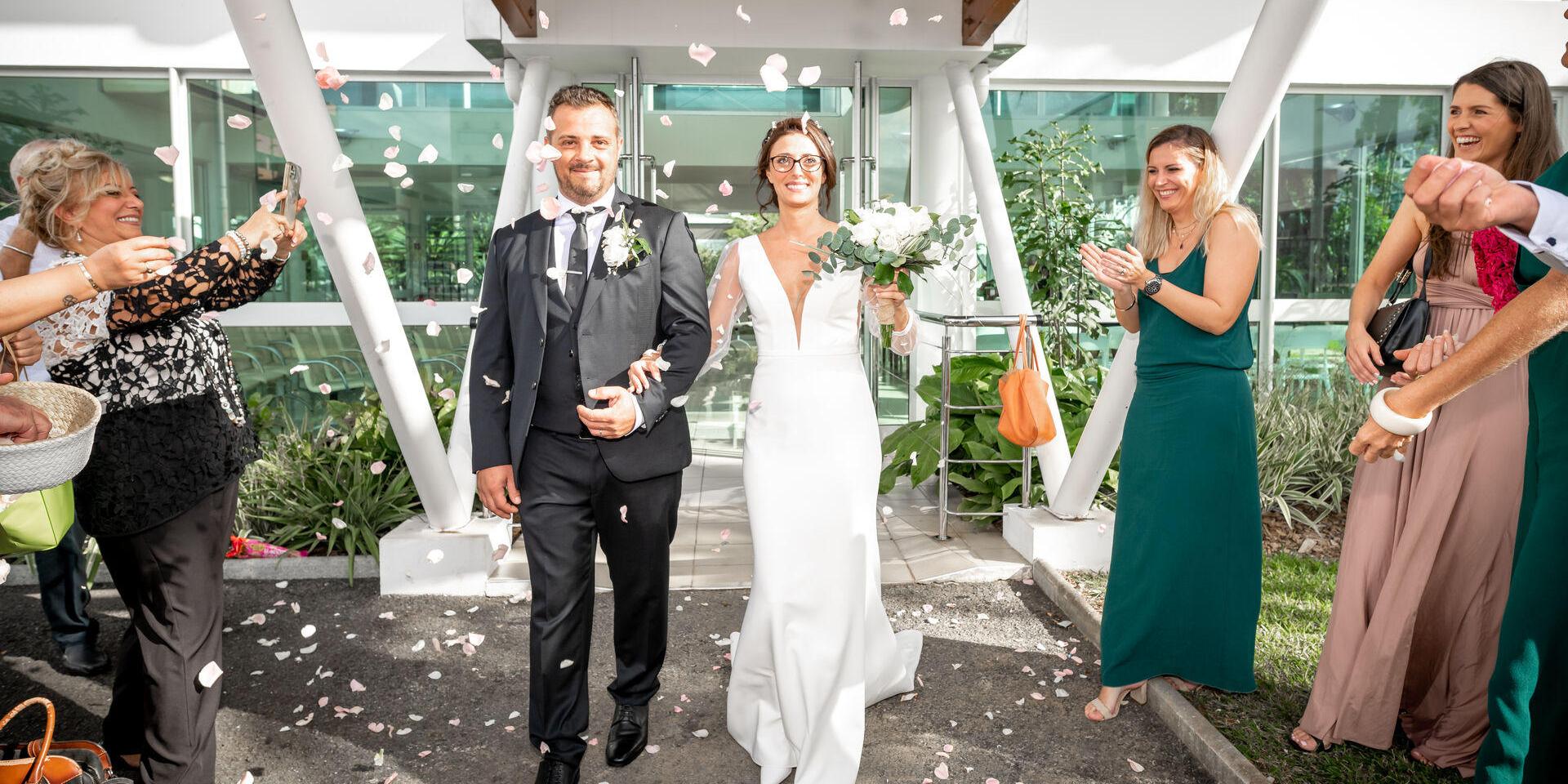 Wedding at Nouméa Town Hall