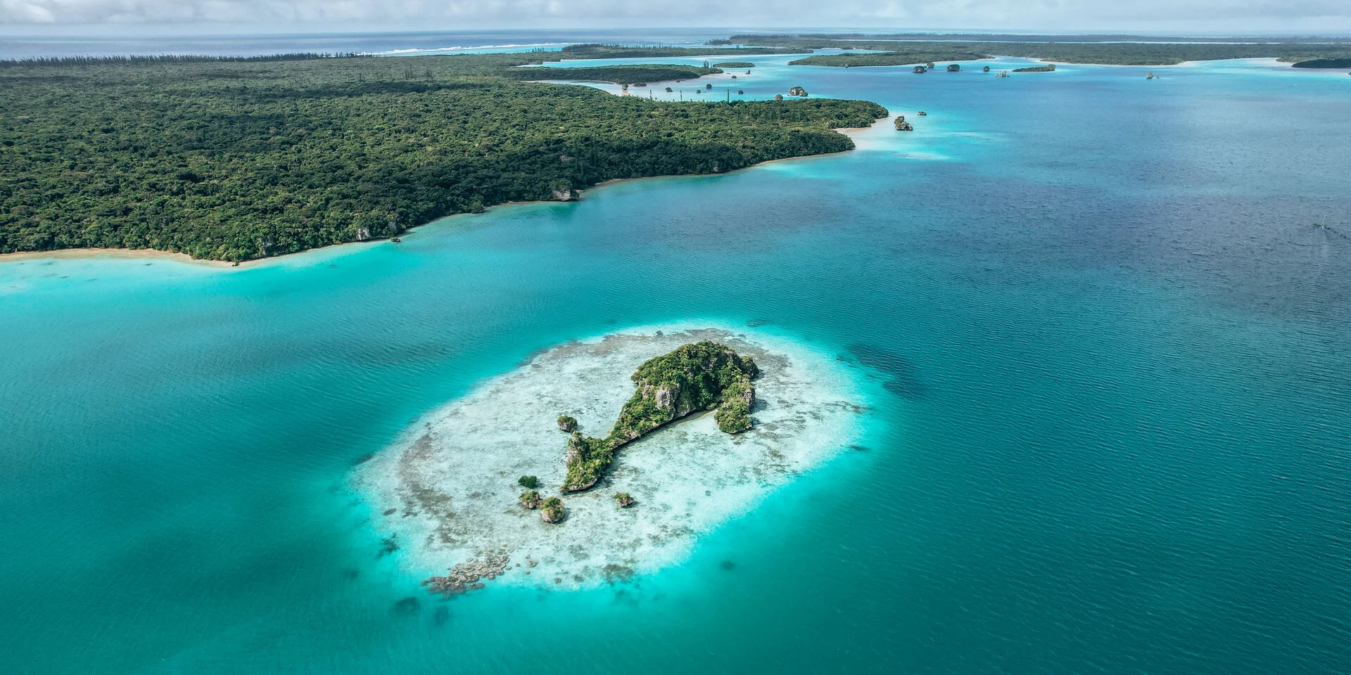 La Baie d'Upi à l'Île des Pins