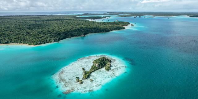 La Baie d'Upi à l'Île des Pins
