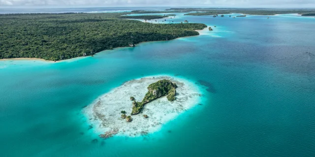 La Baie d'Upi à l'Île des Pins