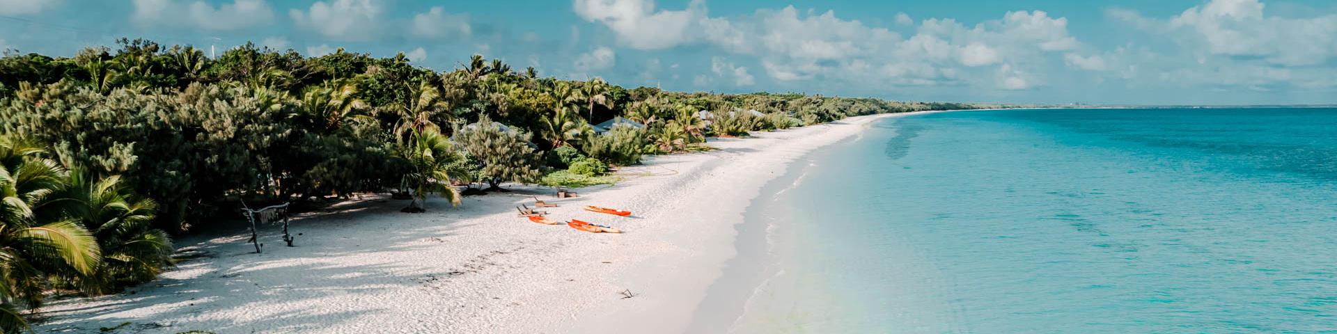 Fayaoué beach in Ouvéa