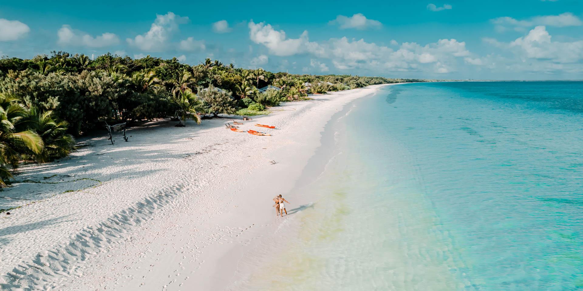 Fayaoué beach in Ouvéa