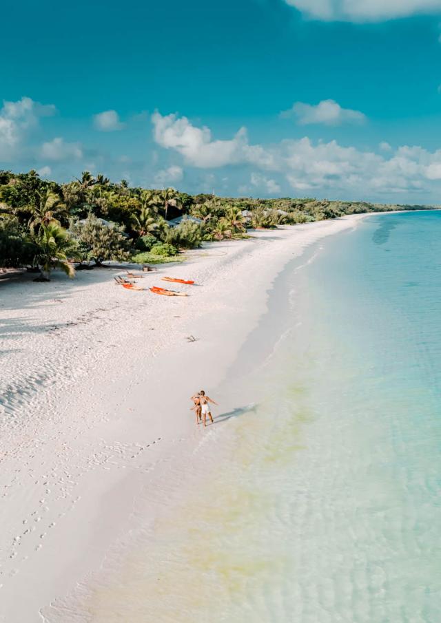Fayaoué beach in Ouvéa