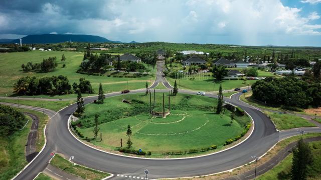 Rond point de la province Nord