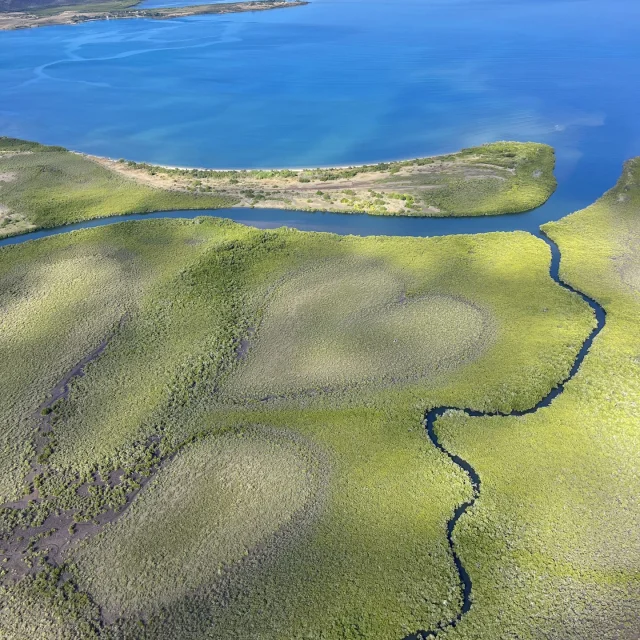 Survol du Cœur de Voh