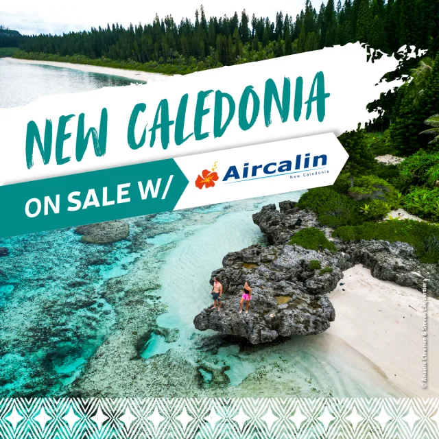 Fly to Nouméa from Sydney & Brisbane - New Caledonia on Sale with Aircalin