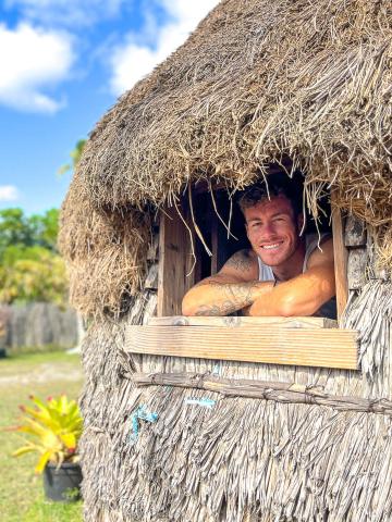 Patch Ricamata Bandiera Nuova Caledonia Kanak – Termoadesiva Per Zaino, Giacca, Cappello – 7x4,5 Cm