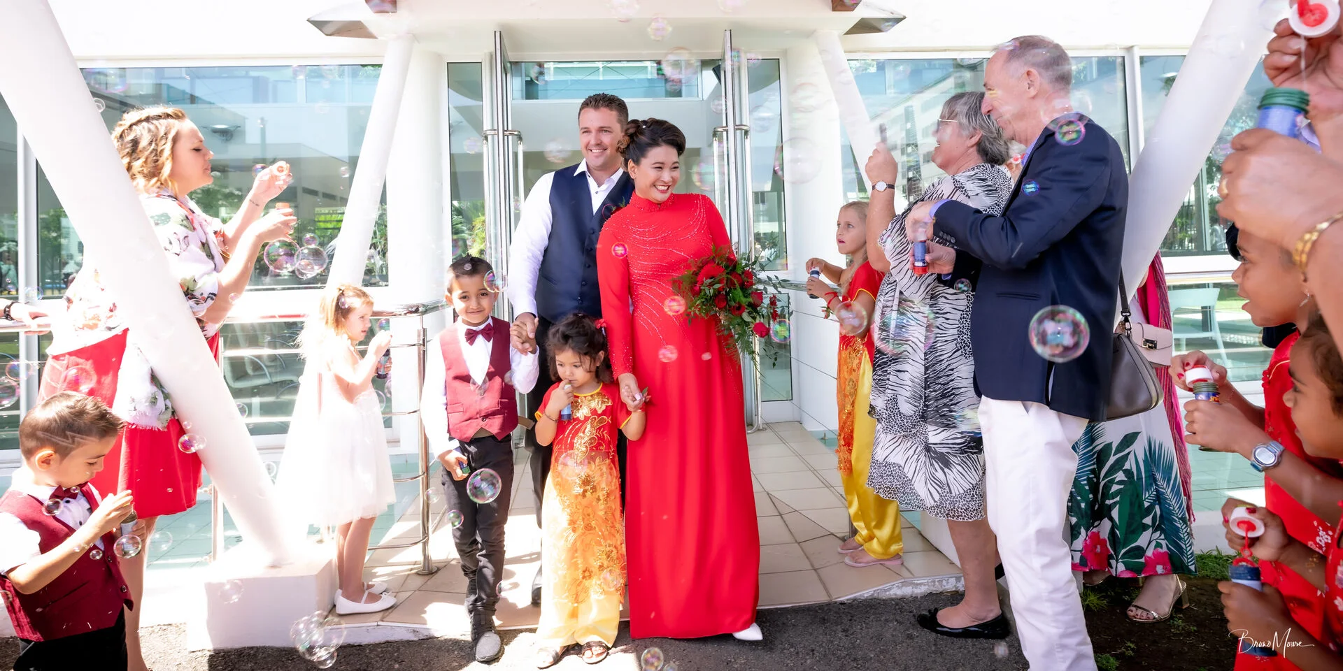 Wedding at Nouméa Town Hall