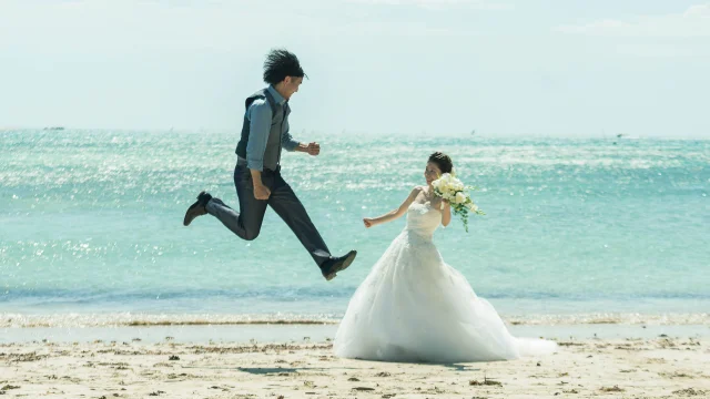 ヌメアでの日本の結婚式