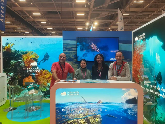 Nouvelle-Calédonie Tourisme au Salon de la Plongée 2024 à Paris