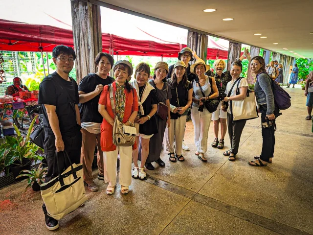 Journalistes Japonais En Nouvelle Caledonie