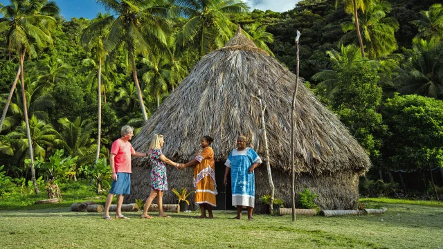 Accueil en tribu Kanak à Lifou