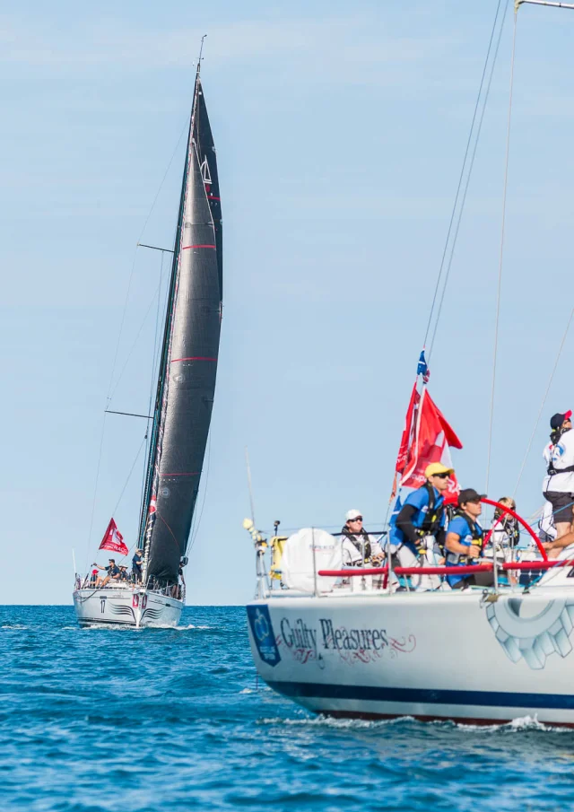 Compétition sportive de voile en Nouvelle-Calédonie