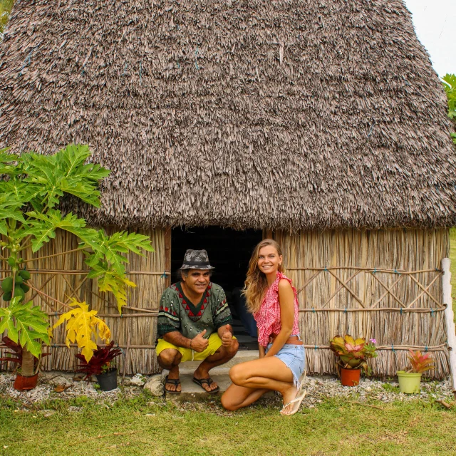 Case Kanak du gîte Chez Dom à Maré