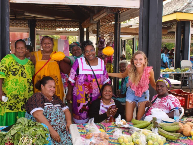 Marché de Tadine à Maré