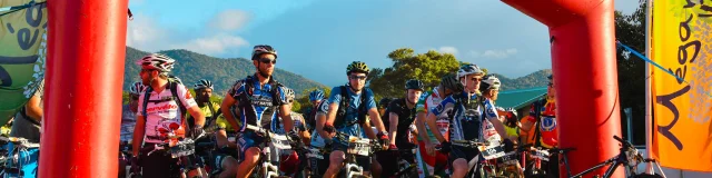 Compétition VTT au Domaine de Deva